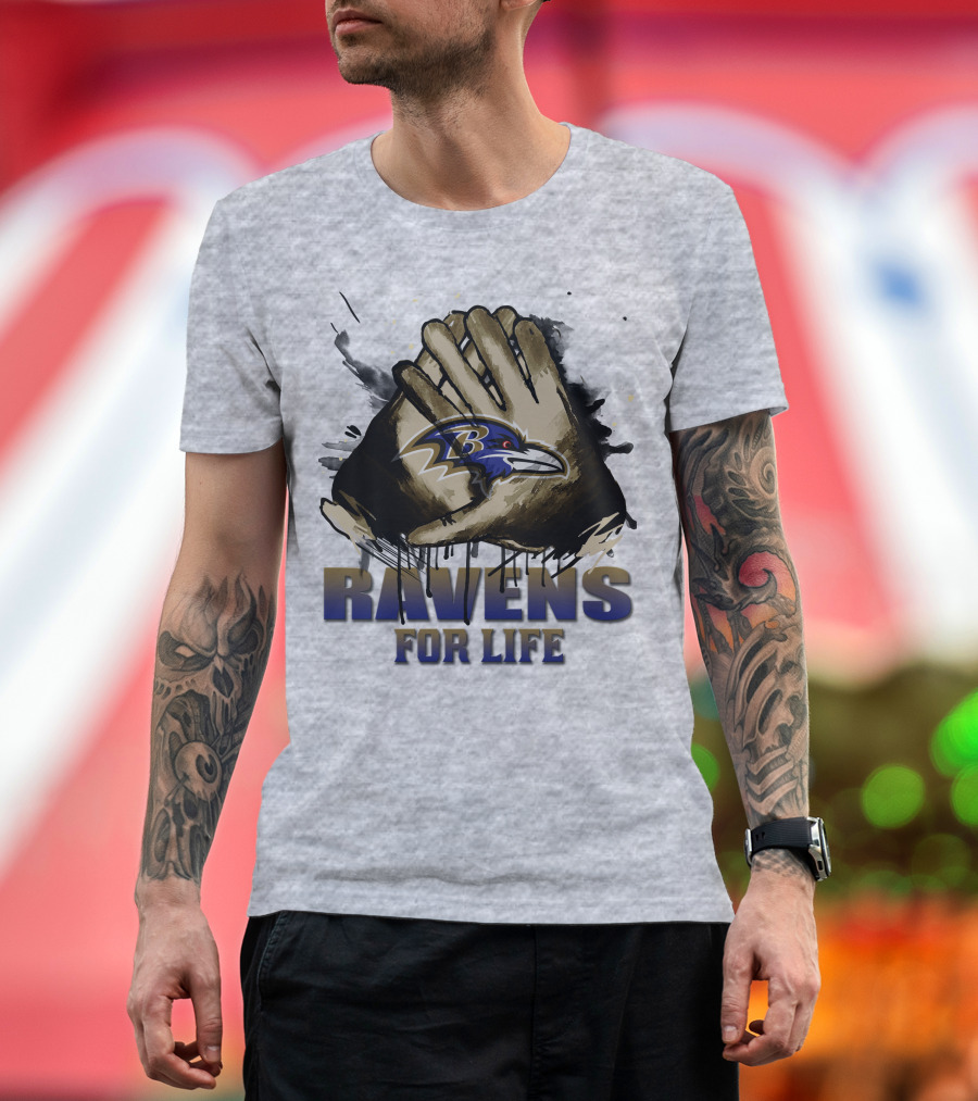 Ravens For Life Baltimore 28 T-Shirt