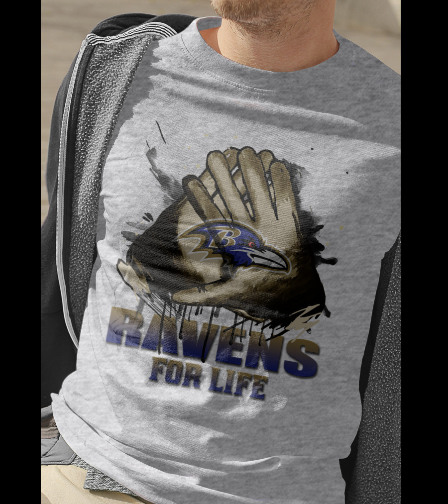 Ravens For Life Baltimore 28 T-Shirt