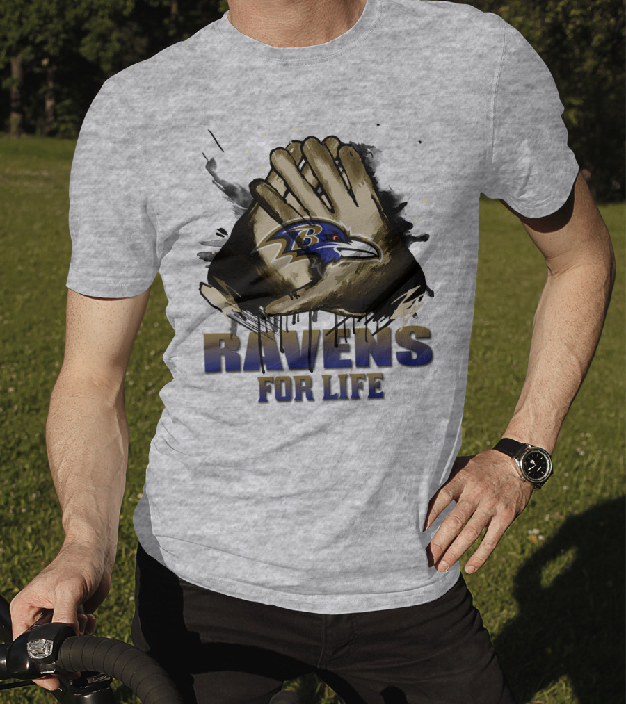 Ravens For Life Baltimore 28 T-Shirt