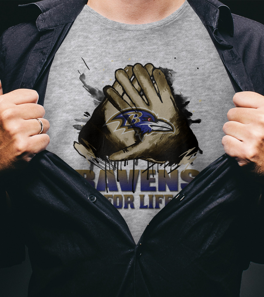 Ravens For Life Baltimore 28 T-Shirt