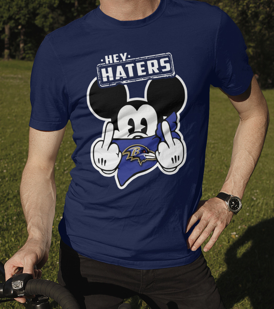 Hey Haters Mick V2 Baltimore Ravens T-Shirt
