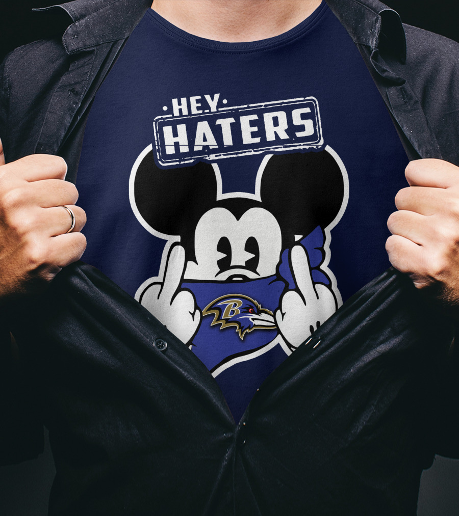 Hey Haters Mick V2 Baltimore Ravens T-Shirt