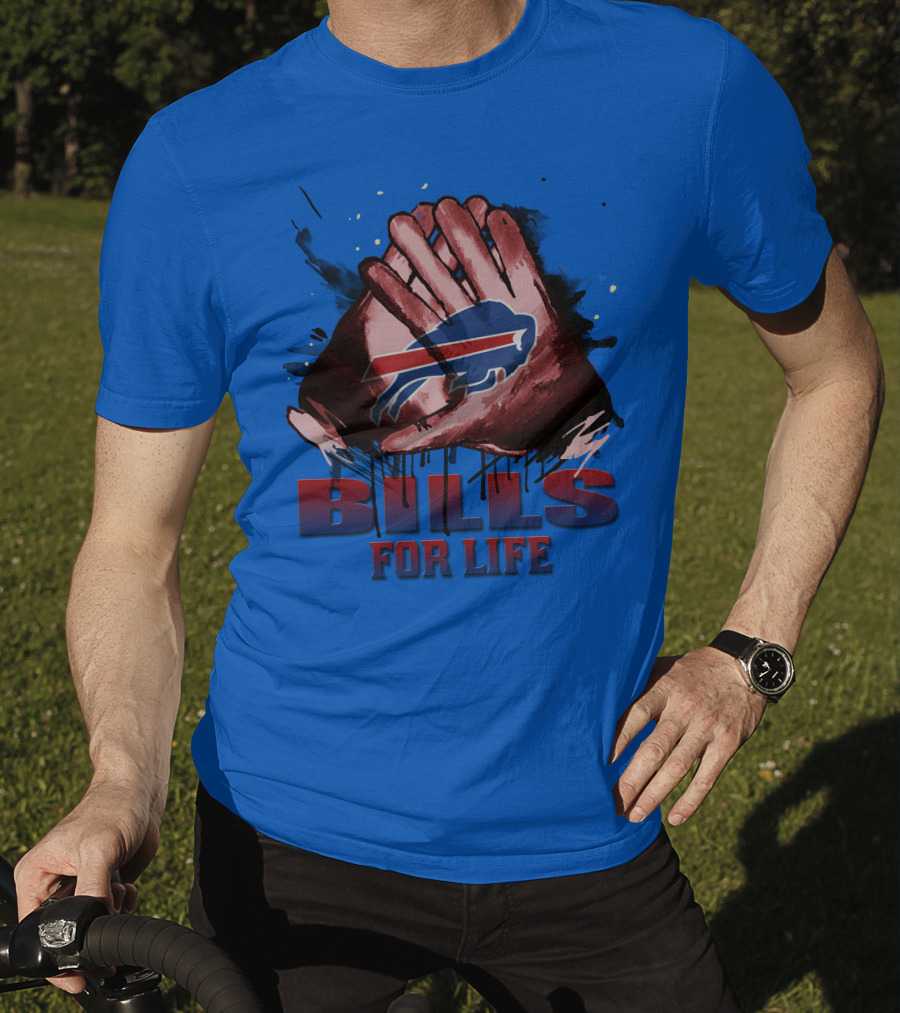 Buffalo Bills For Life Fan Spirit T-Shirt