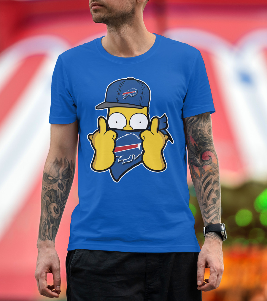 Buffalo Bills Homer Simpson T-Shirt
