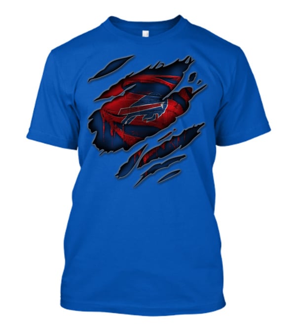 Buffalo Bills Logo Claw Design 81 T-Shirt