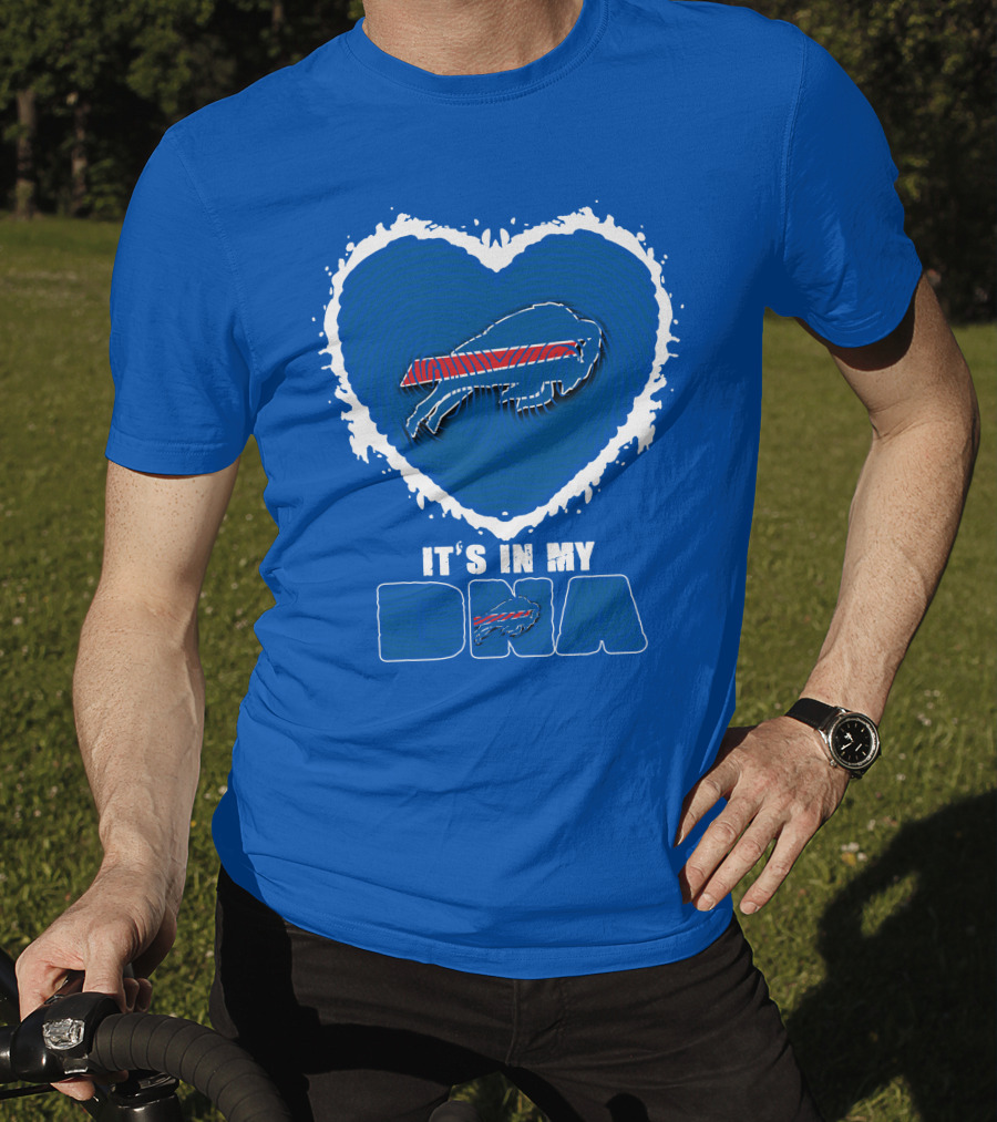 Buffalo Bills Heart It's In My DNA T-Shirt