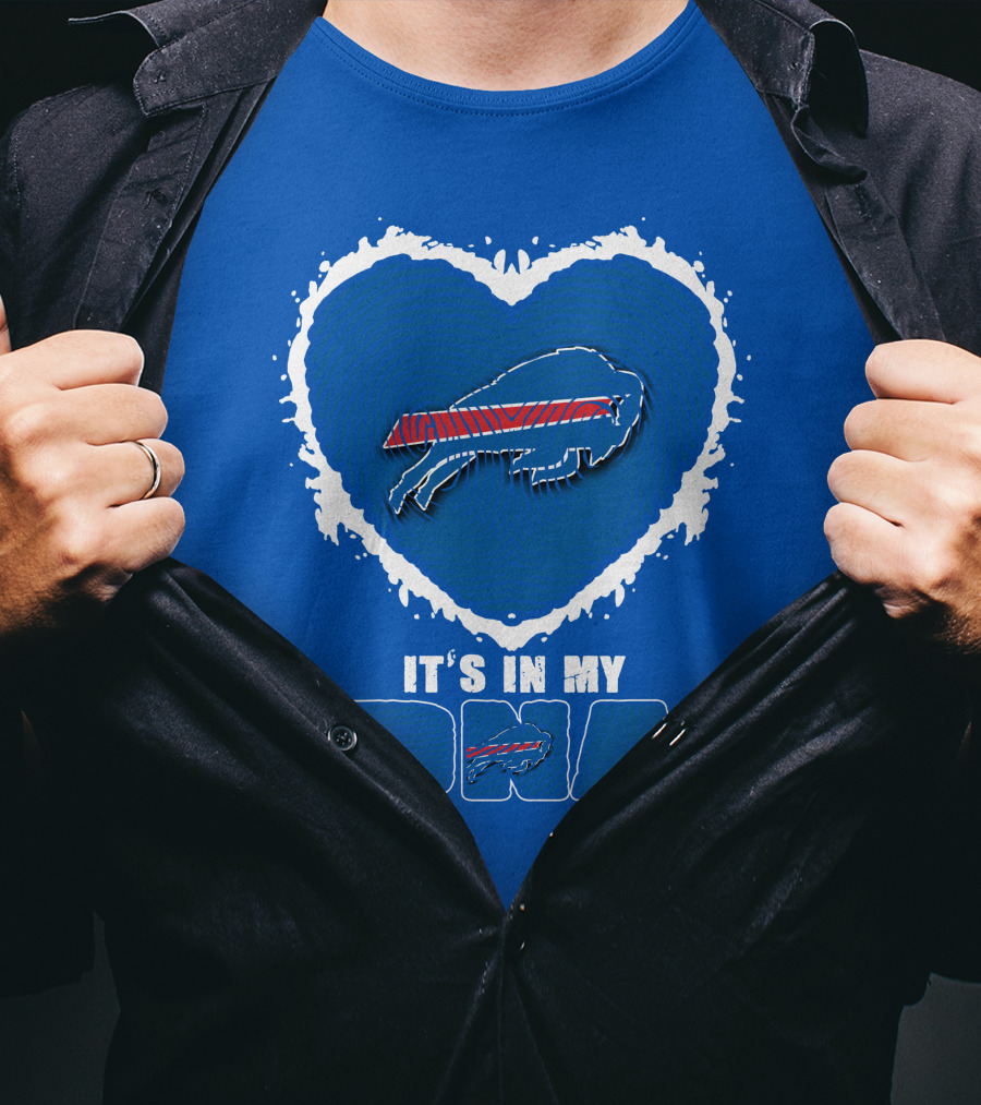 Buffalo Bills Heart It's In My DNA T-Shirt