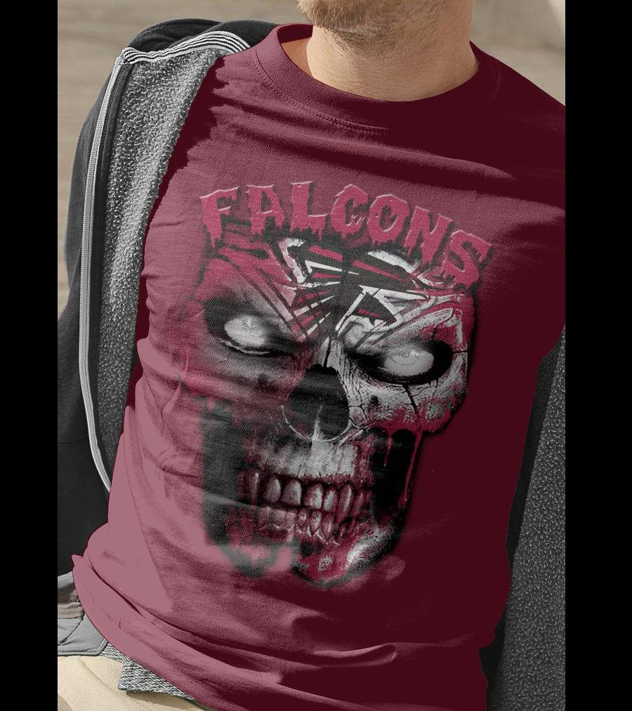 Falcons Skull Logo 64 T-Shirt