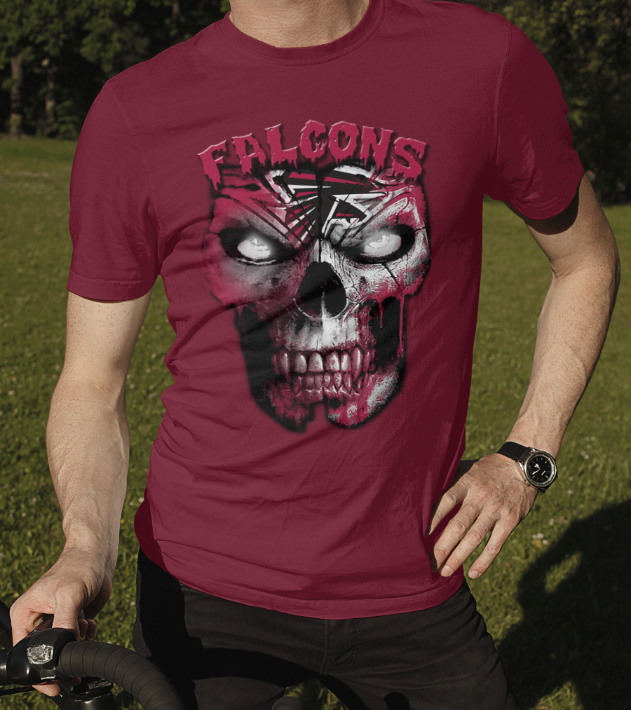 Falcons Skull Logo 64 T-Shirt