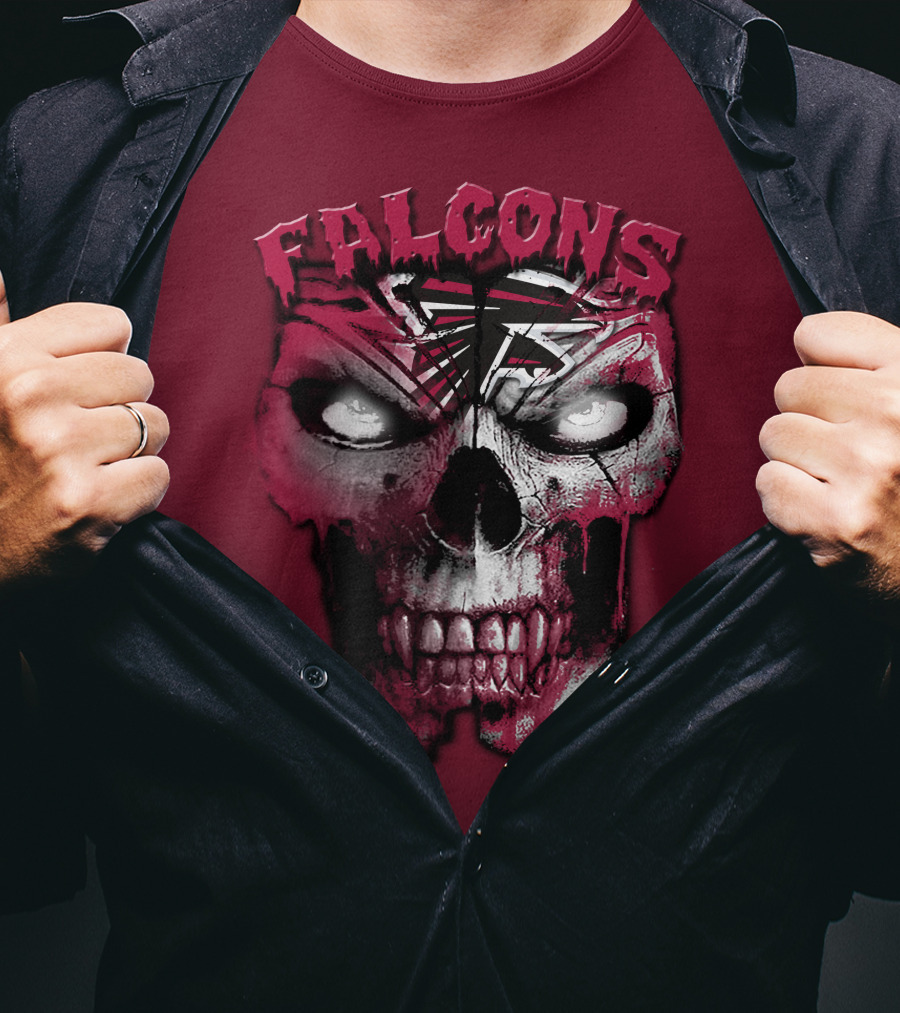 Falcons Skull Logo 64 T-Shirt
