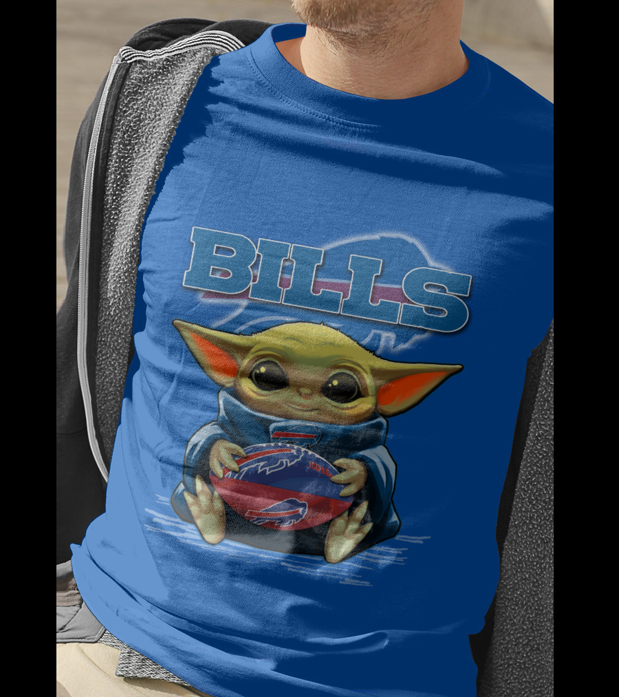 Buffalo Bills Yoda Football T-Shirt