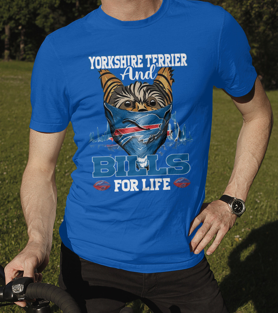 Yorkshire Terrier And Bills For Life T-Shirt