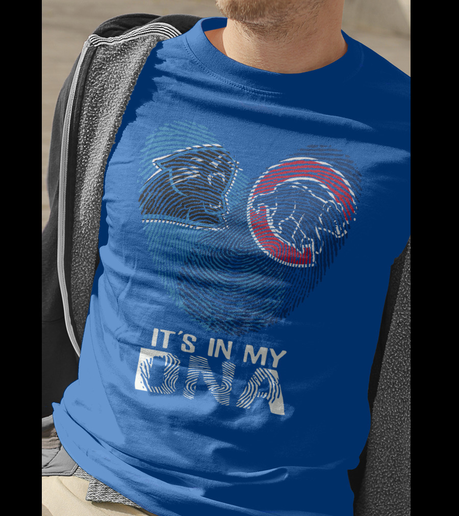 Carolina Panthers Buffalo Bills It's In My Dna T-Shirt