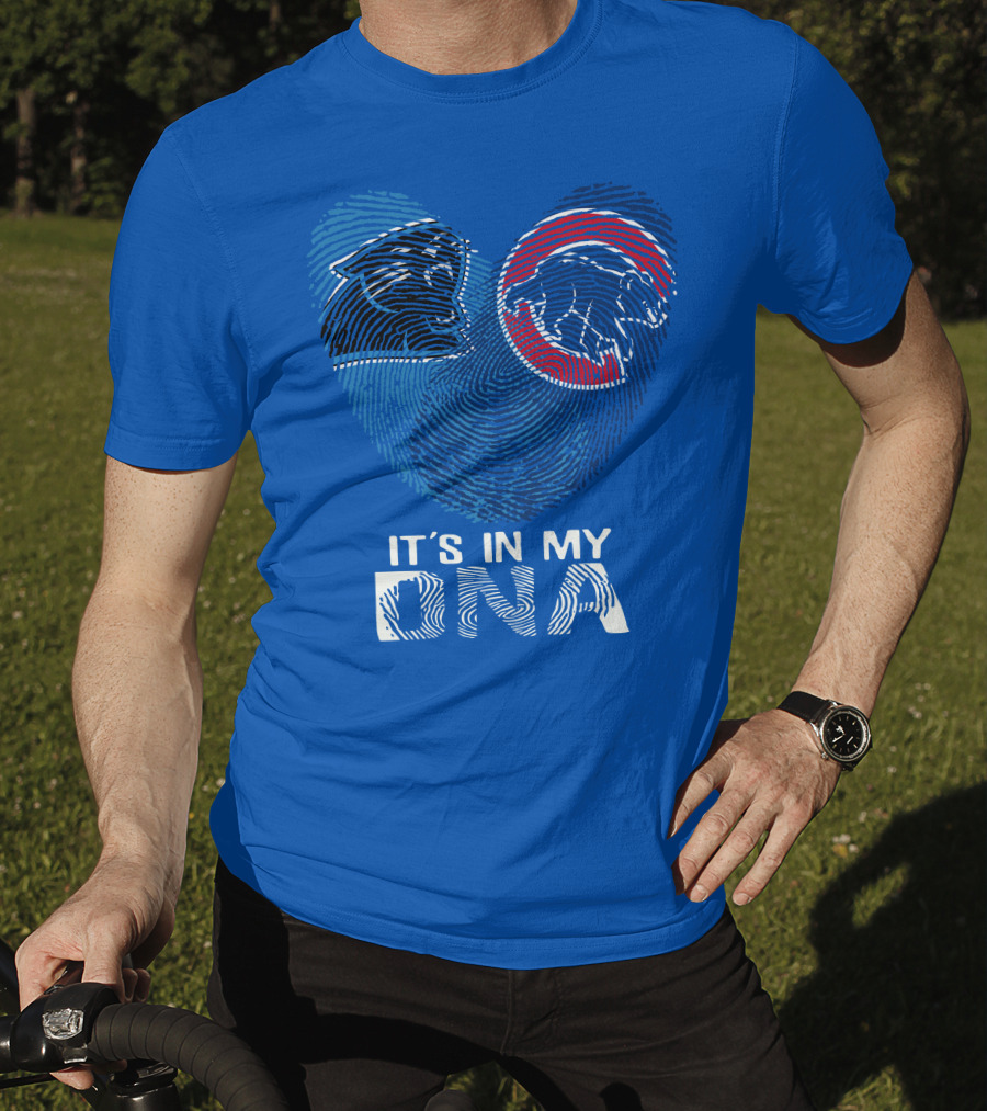 Carolina Panthers Buffalo Bills It's In My Dna T-Shirt