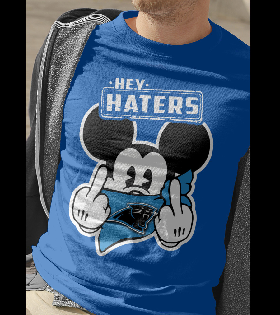 Hey Haters Carolina Panthers T-Shirt