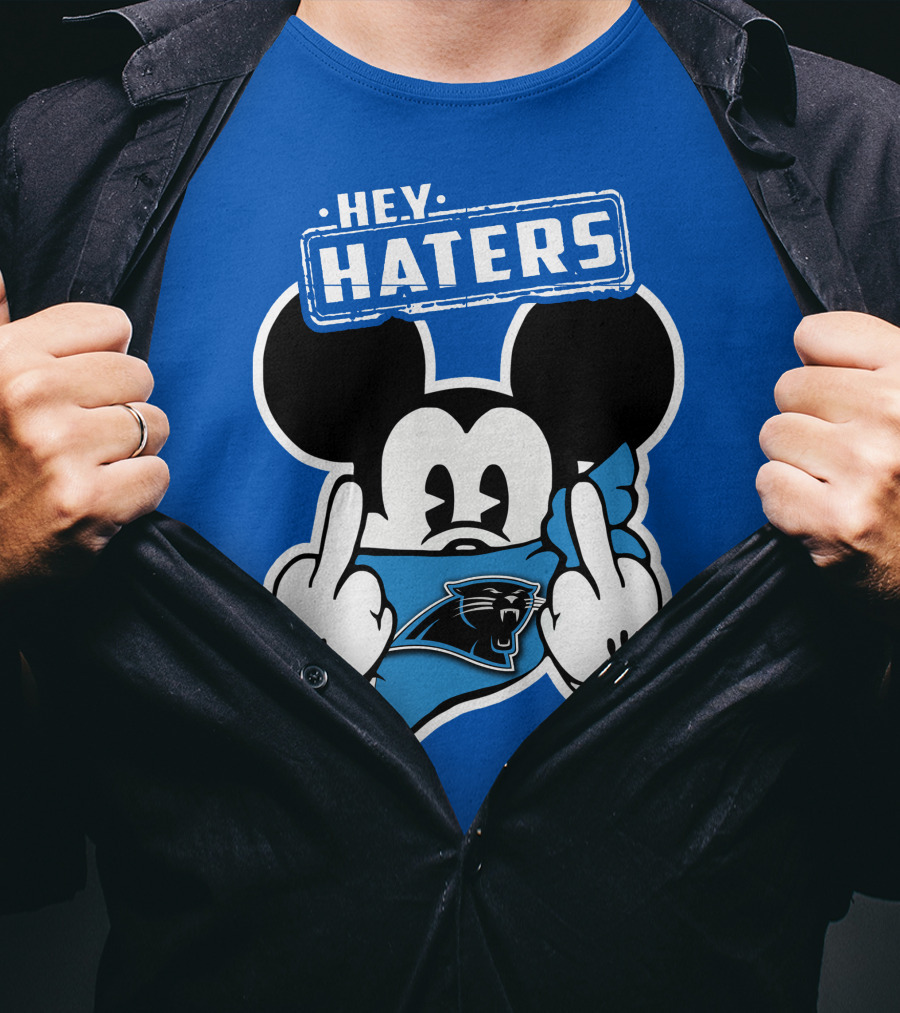 Hey Haters Carolina Panthers T-Shirt