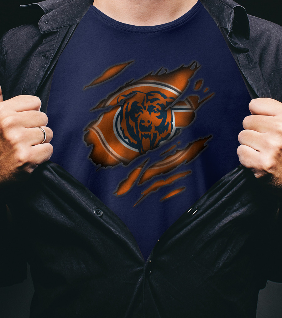 Chicago Bears 42 Claw Scratches T-Shirt
