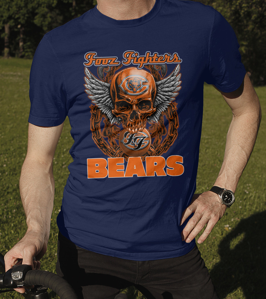 Fooz Fighters Chicago Bears T-Shirt