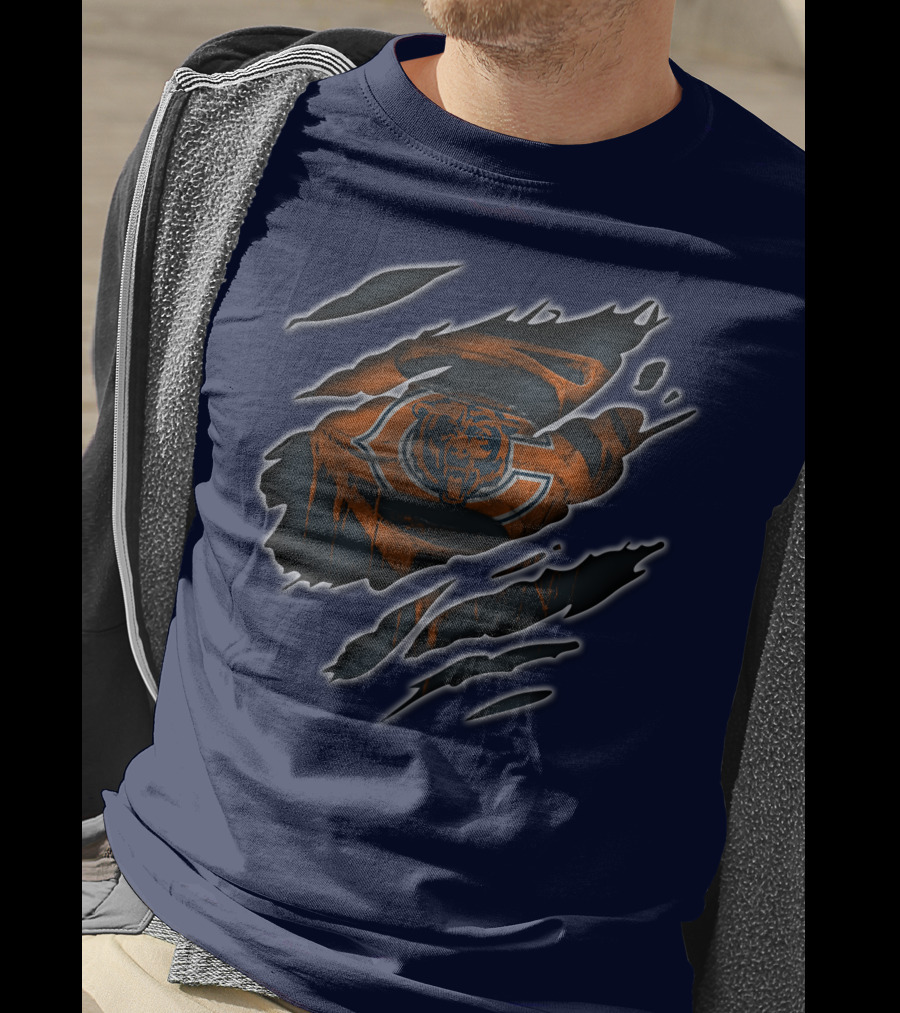 Chicago Bears Claw Mark T-Shirt