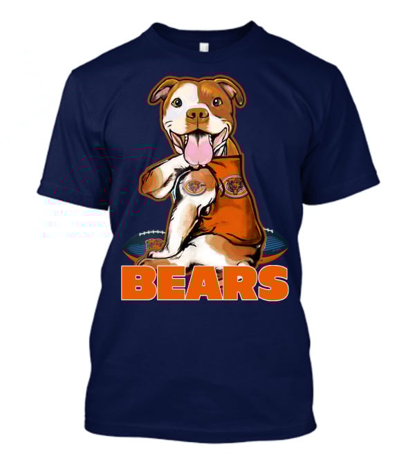 Pittbull Bears Football Chicago T-Shirt