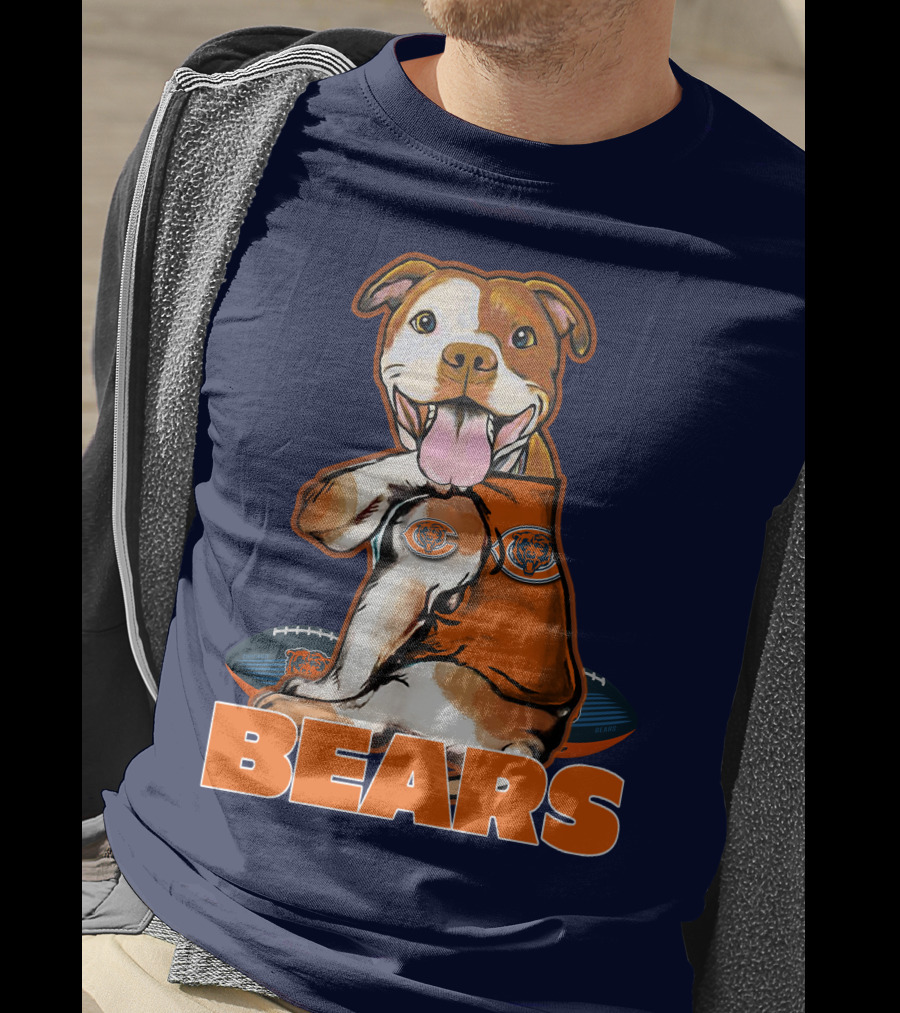 Pittbull Bears Football Chicago T-Shirt