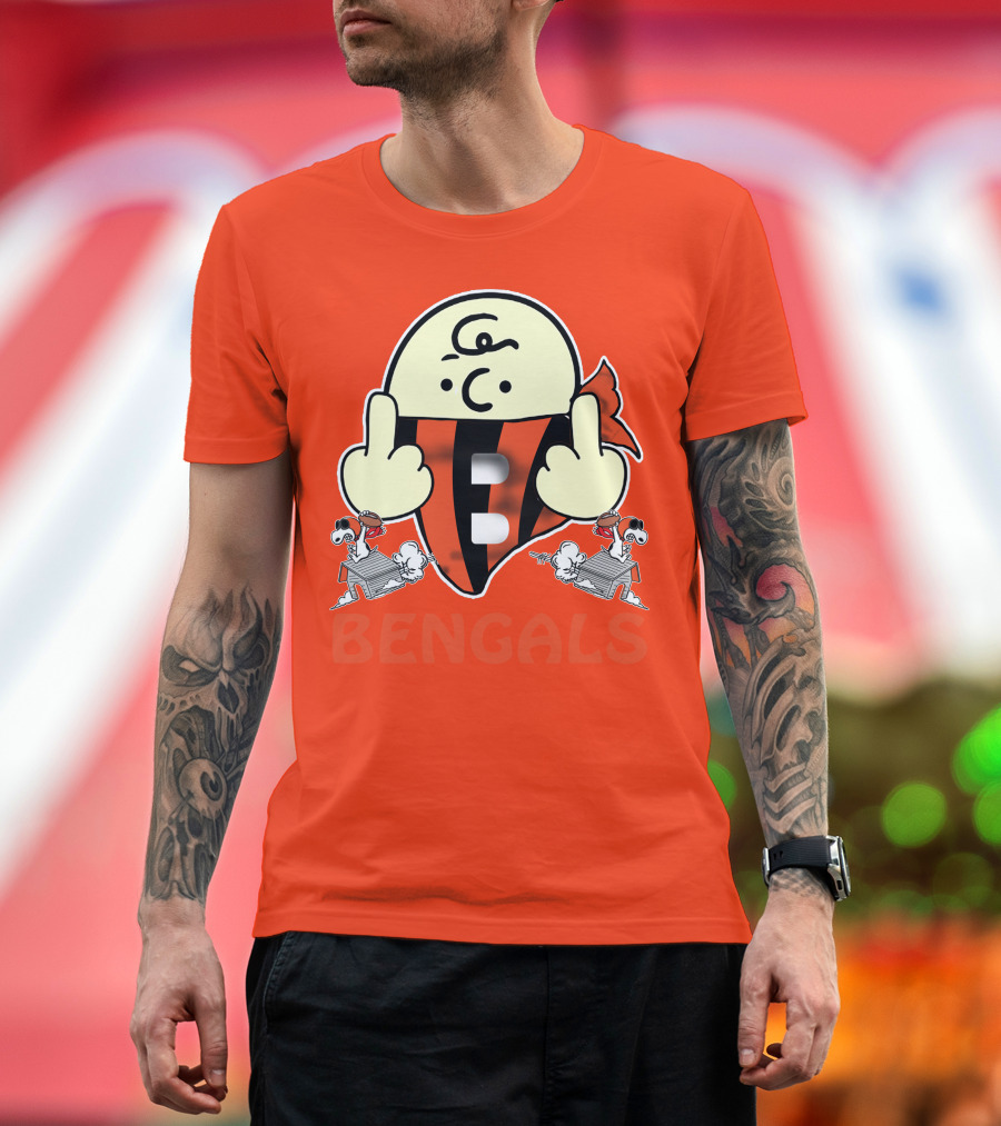 Bengals Snoopy Parody Cincinnati Football T-Shirt