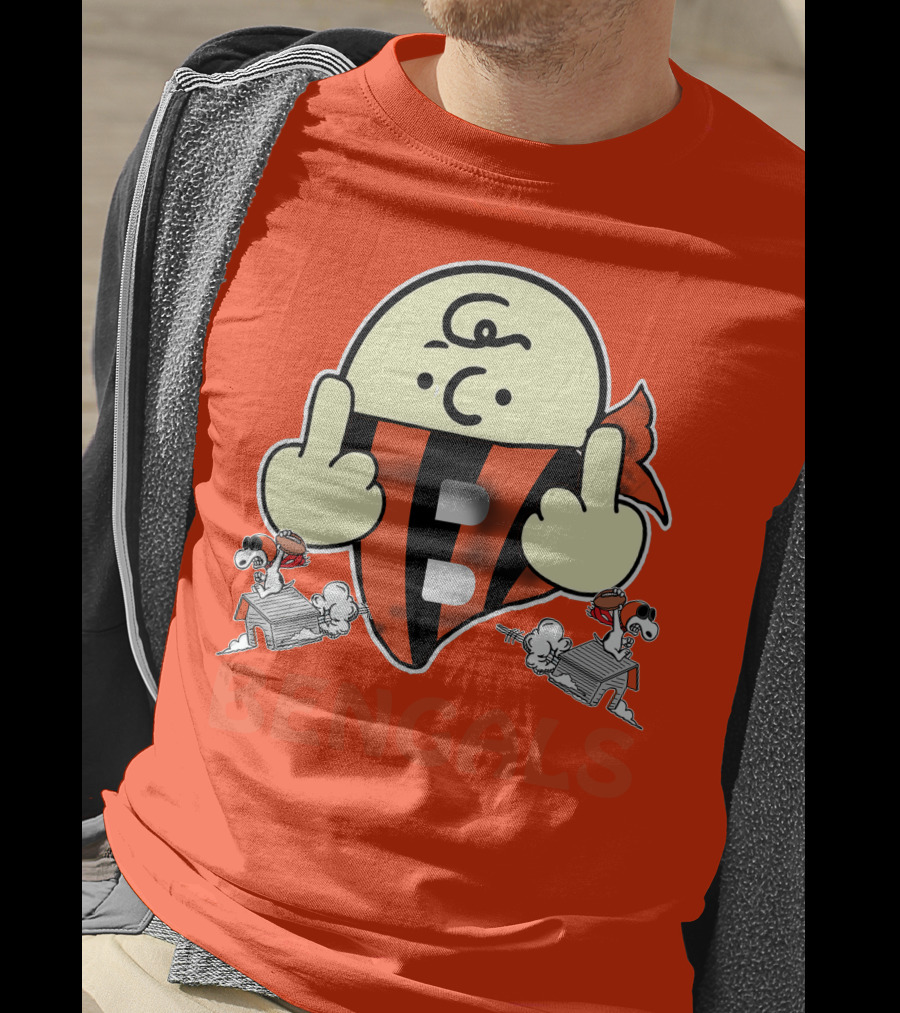 Bengals Snoopy Parody Cincinnati Football T-Shirt