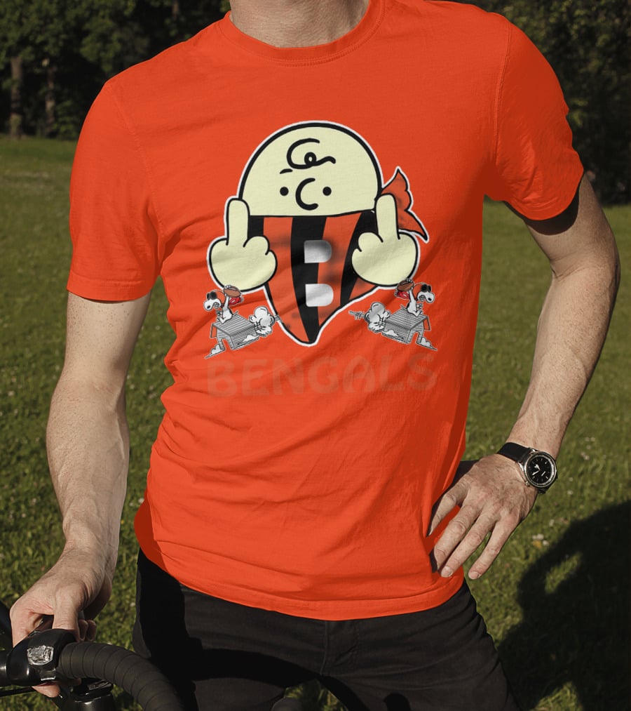 Bengals Snoopy Parody Cincinnati Football T-Shirt