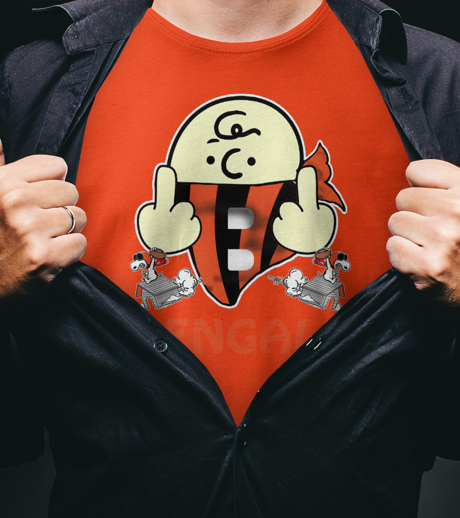 Bengals Snoopy Parody Cincinnati Football T-Shirt