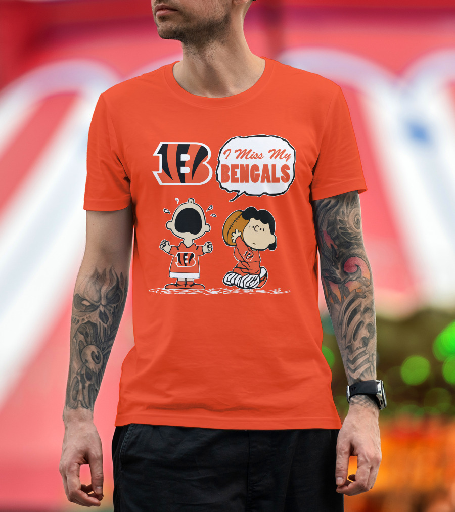 Cincinnati Bengals I Miss My Bengals T-Shirt