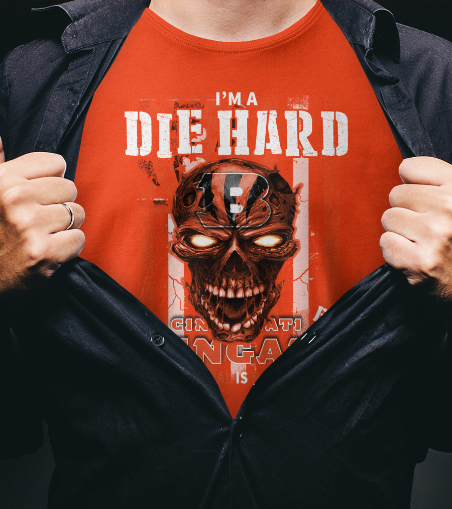 I'm A Die Hard Cincinnati Bengals Fan Your Approval Is Not Required T-Shirt