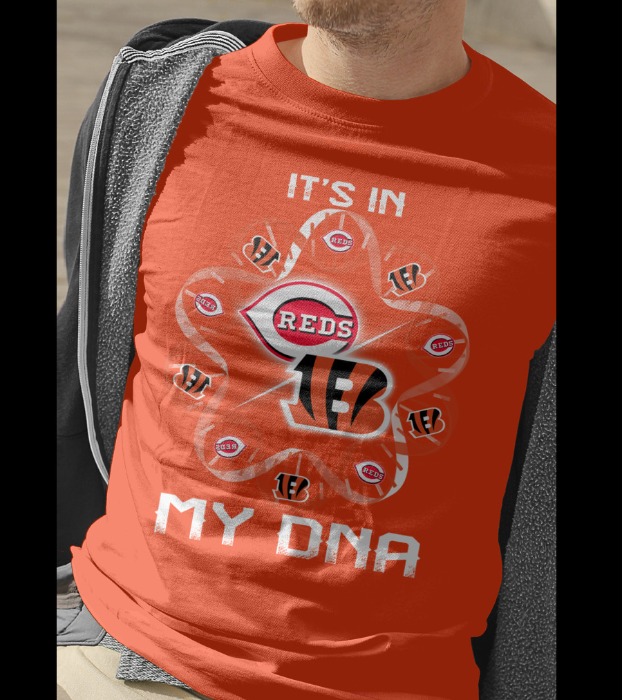 It's In My Dna Cincinnati Bengals Reds T-Shirt