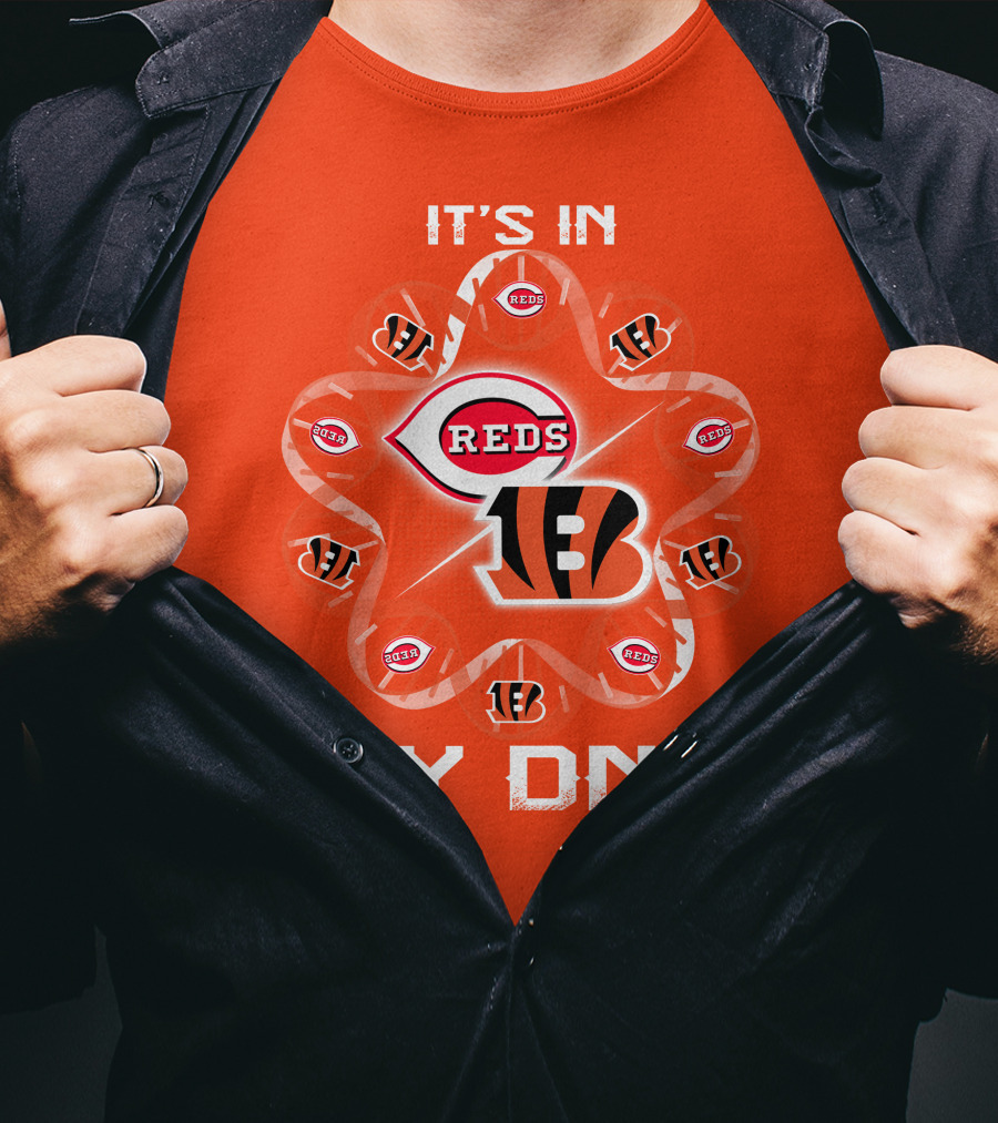 It's In My Dna Cincinnati Bengals Reds T-Shirt