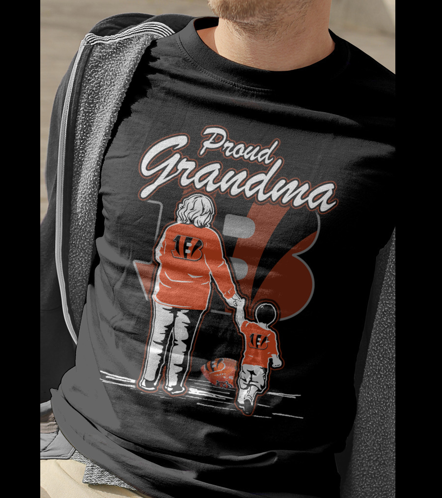 Proud Grandma Cincinnati Bengals T-Shirt