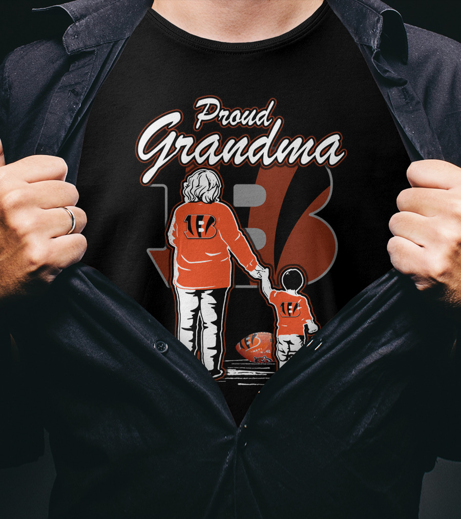 Proud Grandma Cincinnati Bengals T-Shirt