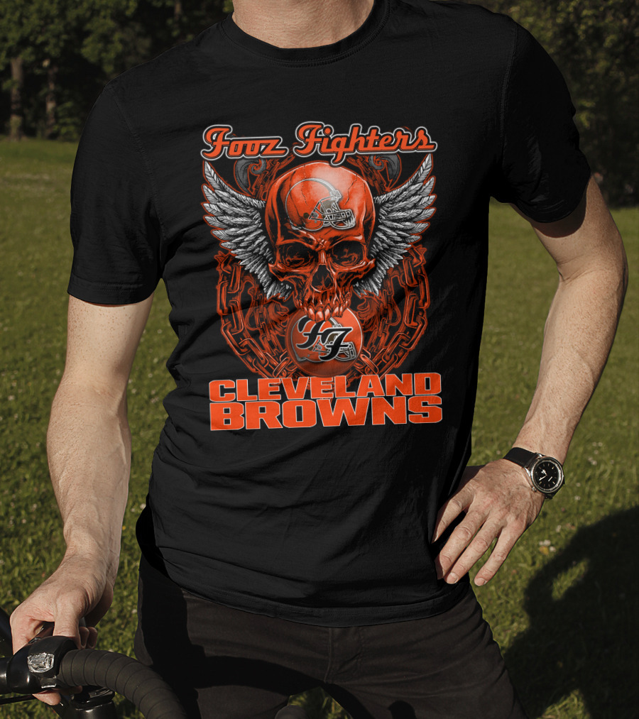 Fooz Fighters Cleveland Browns T-Shirt
