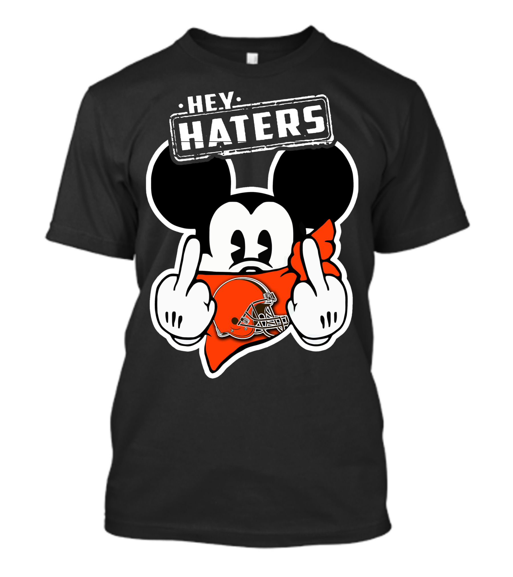 Hey Haters Cleveland Browns T-Shirt