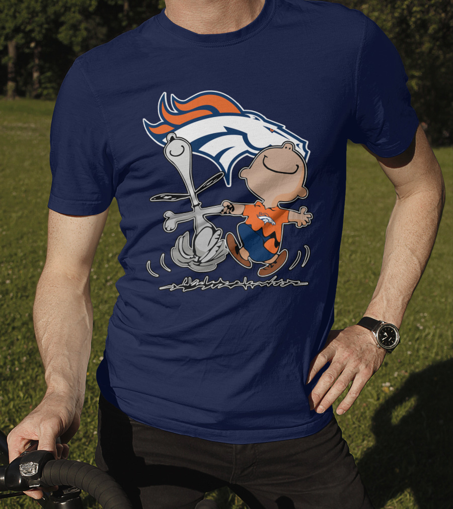 Denver Broncos Dancing Characters T-Shirt