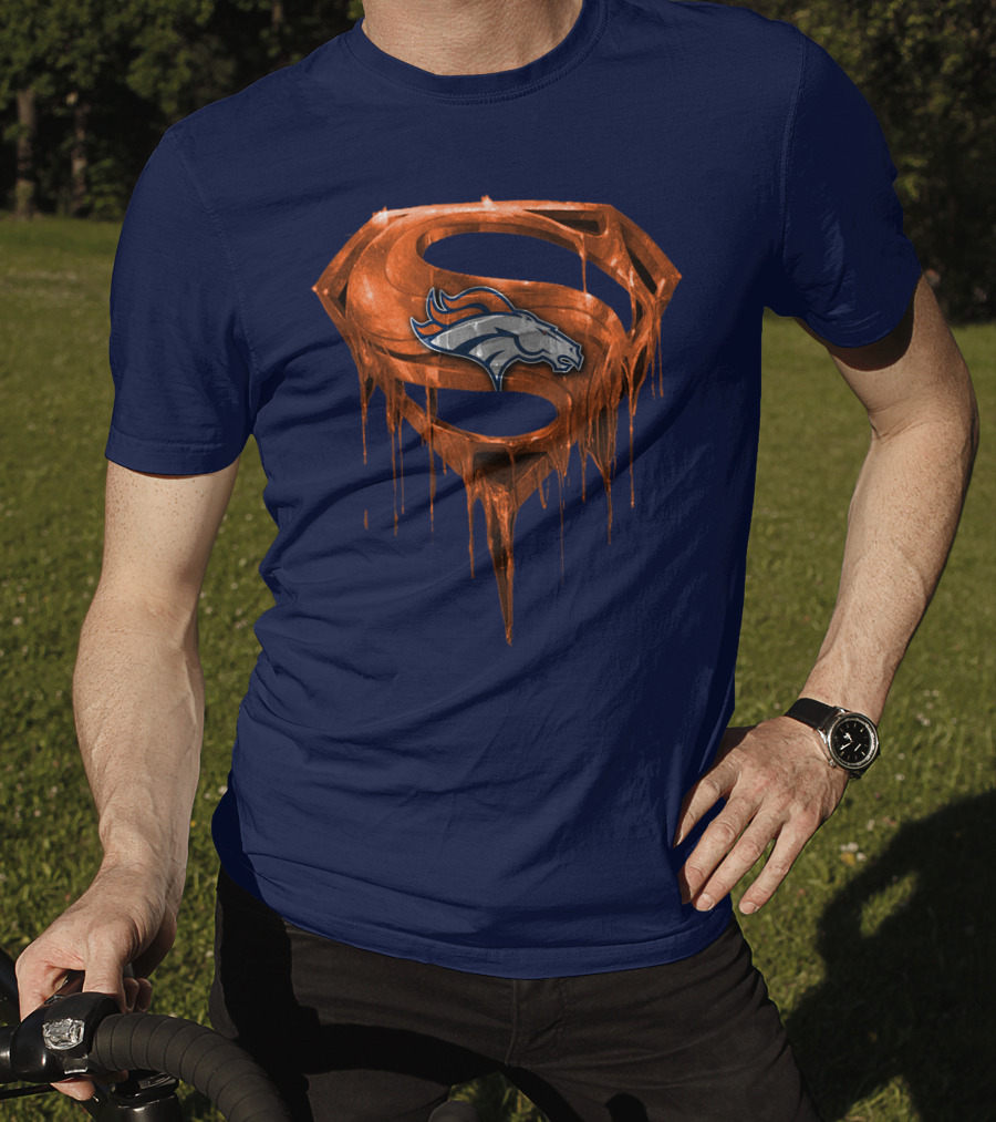 Superman Denver Broncos Fusion T-Shirt