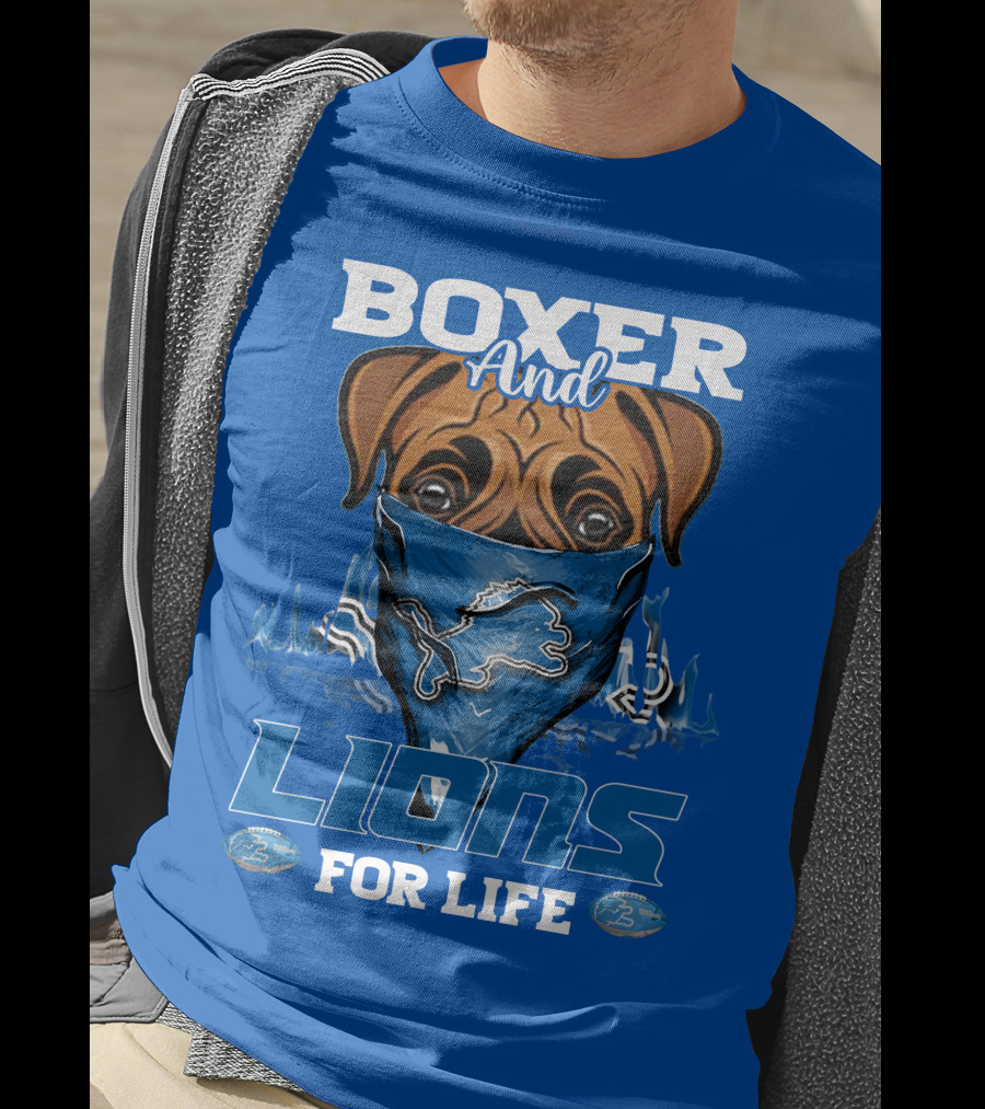 Boxer And Lions For Life T-Shirt