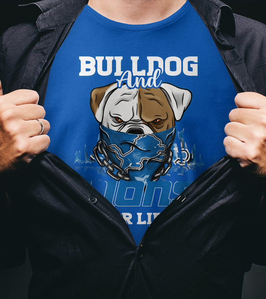 Bulldog And Lions For Life T-Shirt