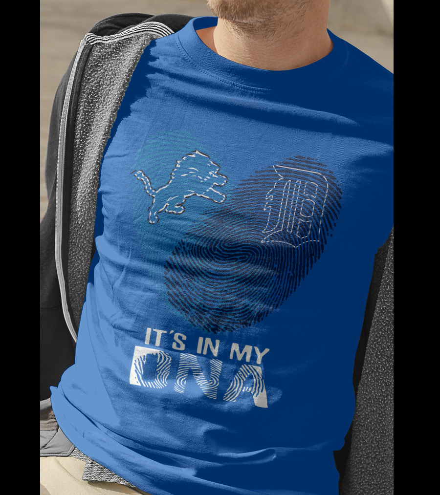 Detroit Lions Heart It's In My Dna T-Shirt
