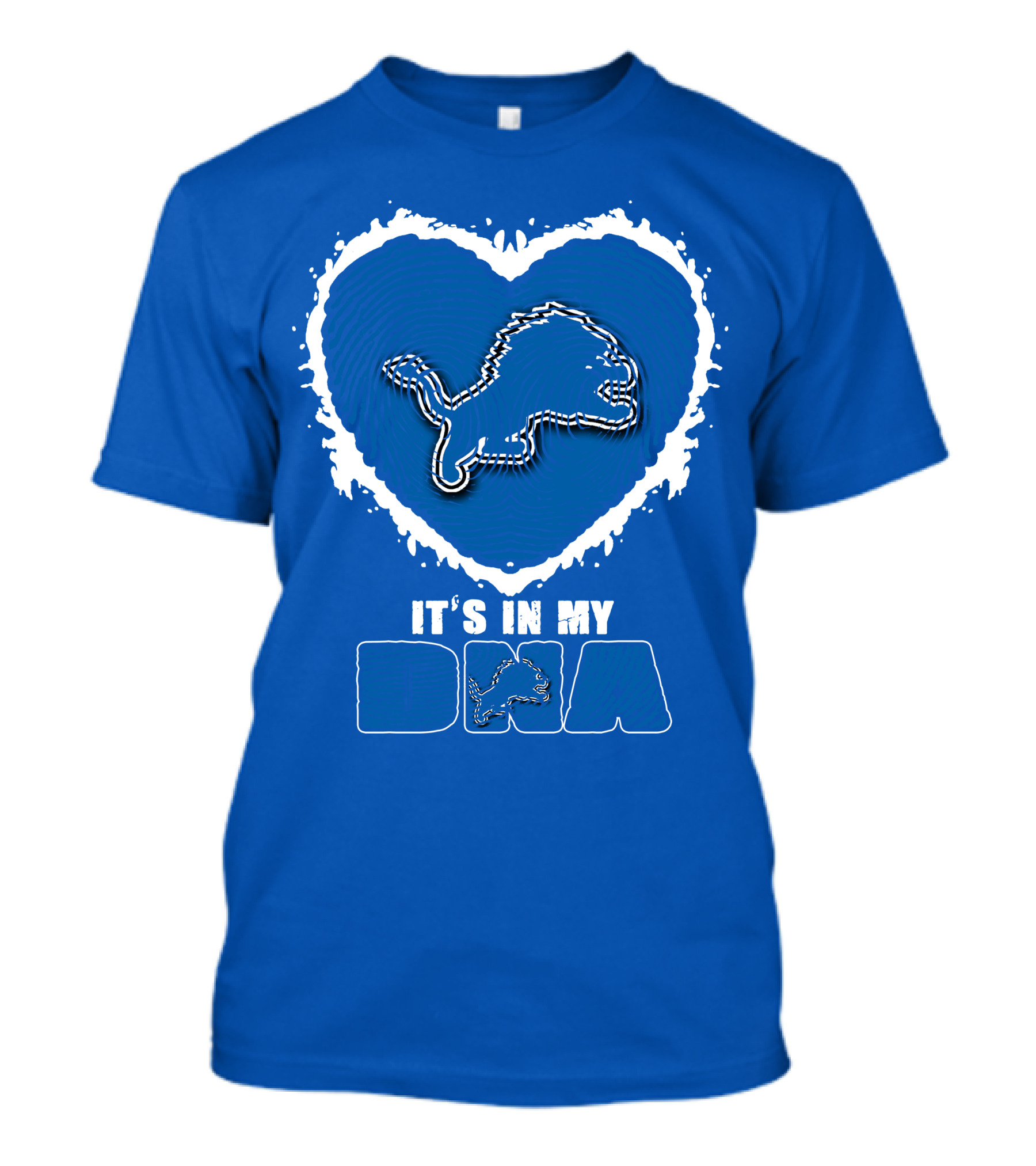 It’s In My Dna Heart Detroit Lions T-Shirt