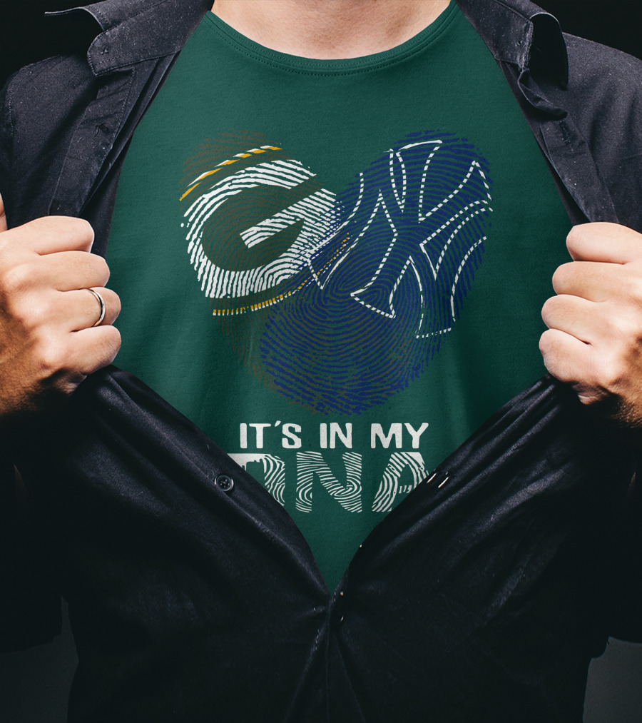 Green Bay Packers 40 It's In My Dna T-Shirt