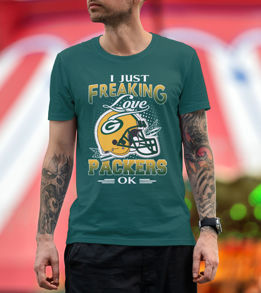 I Just Freaking Love Packers Ok T-Shirt