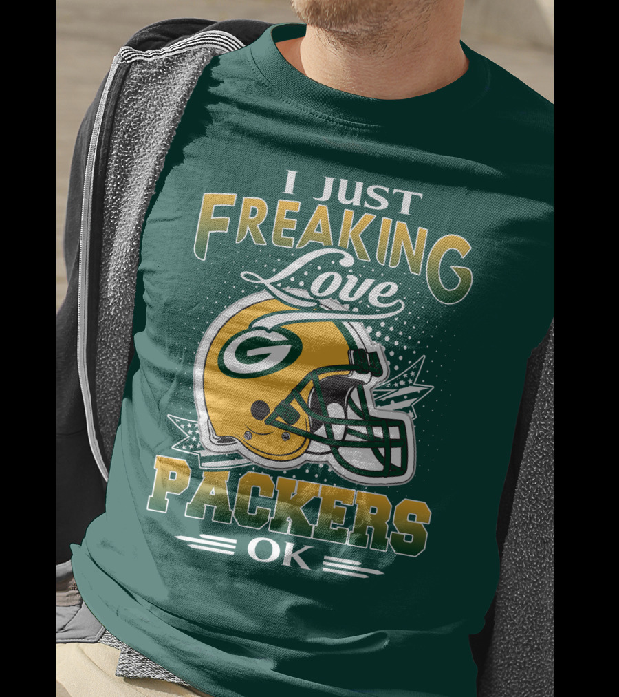 I Just Freaking Love Packers Ok T-Shirt