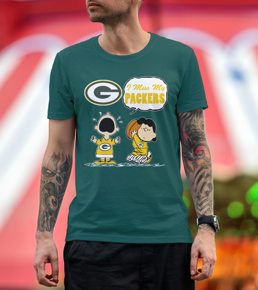 Green Bay Packers 09 I Miss My Packers T-Shirt