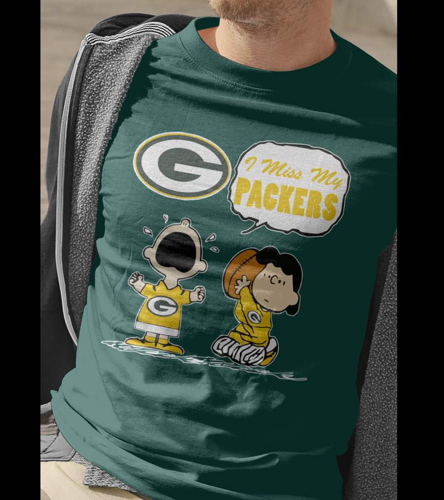 Green Bay Packers 09 I Miss My Packers T-Shirt