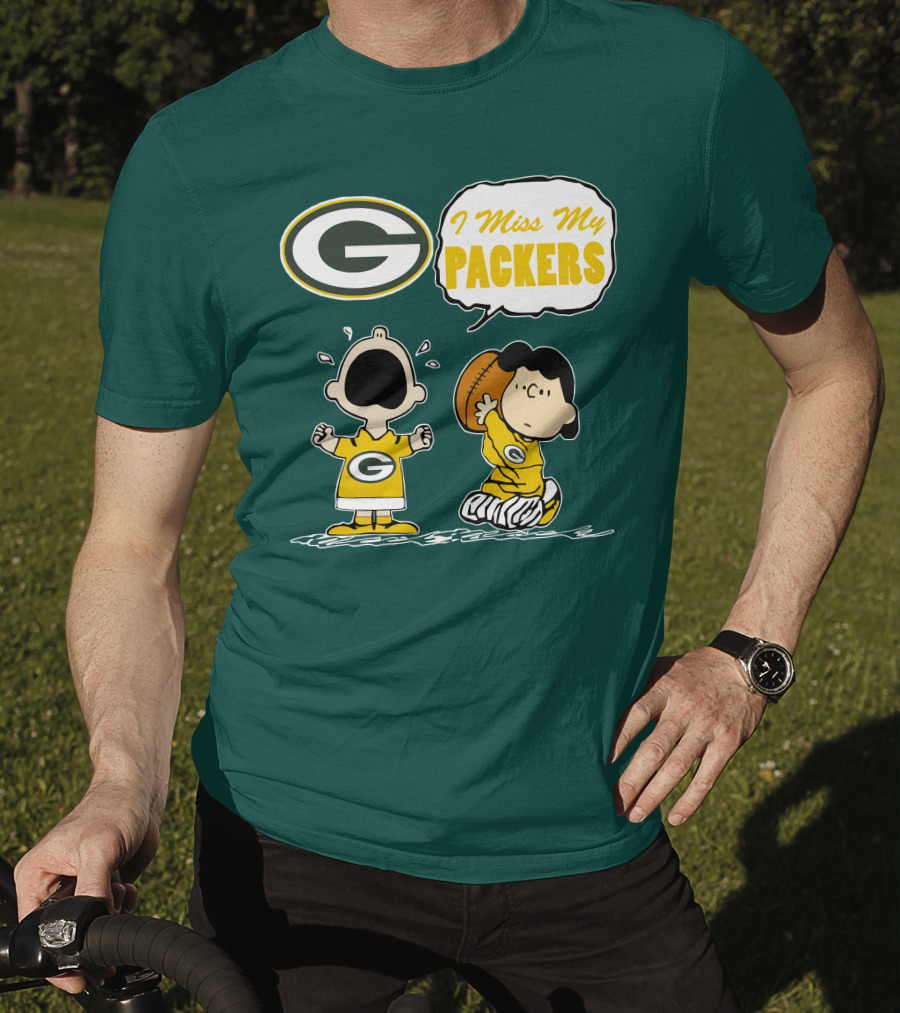 Green Bay Packers 09 I Miss My Packers T-Shirt