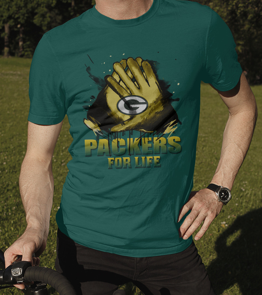 Packers For Life Green Bay Packers T-Shirt